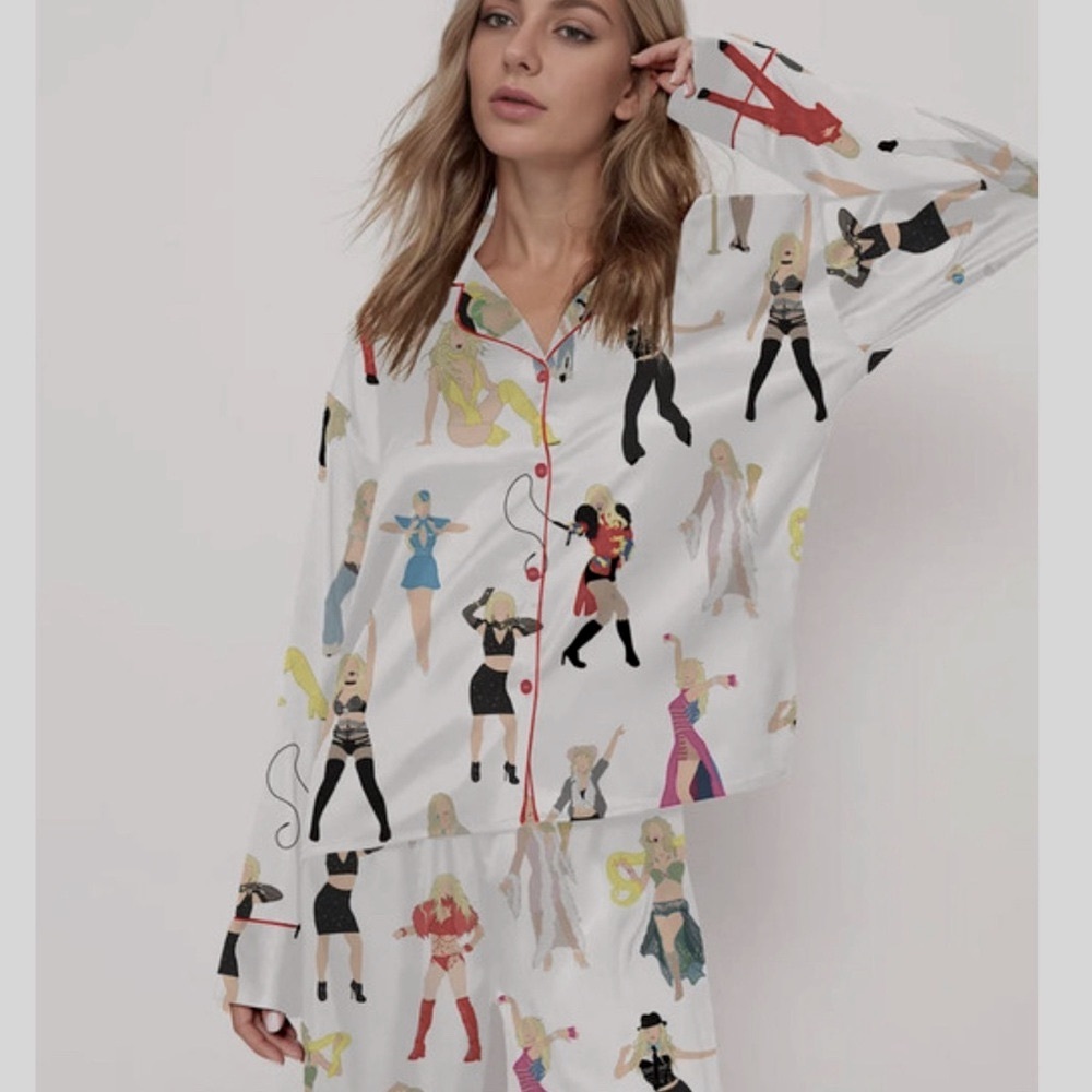 Graphic Pajama Set (Britney Spears)